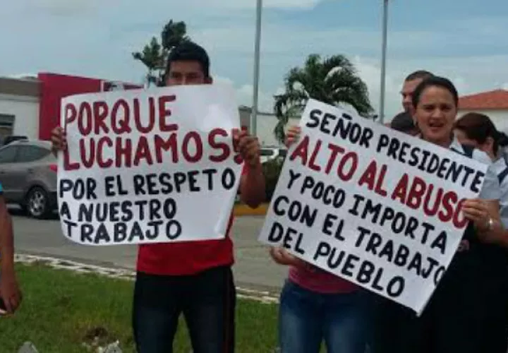 Exigen respeto. Foto: Elena Valdez