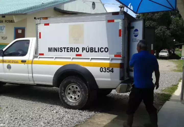 Fue llevado a la morgue de David. Foto: Mayra Madrid 