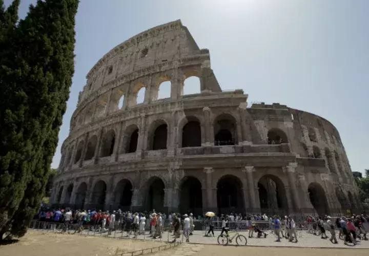Coliseo romano. Foto/ AP