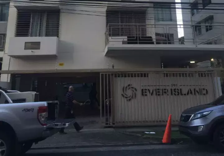 Edificio donde operaba la banda de turismo sexual