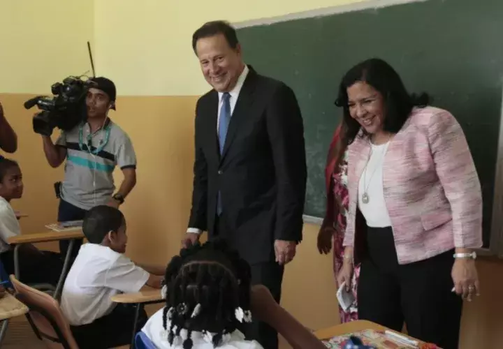 El presidente Varela contestó al incidente durante una gira por Chiriquí. /Foto Archivo