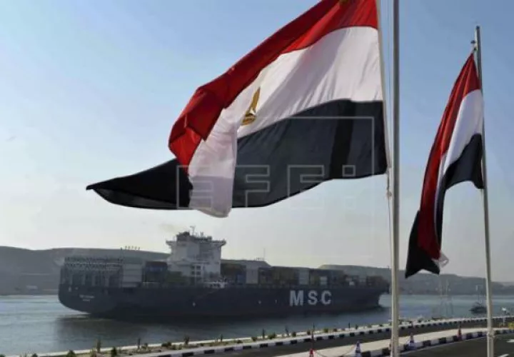 En la actualidad el canal de Suez es la principal fuente de moneda extranjera para el Estado/EFE.