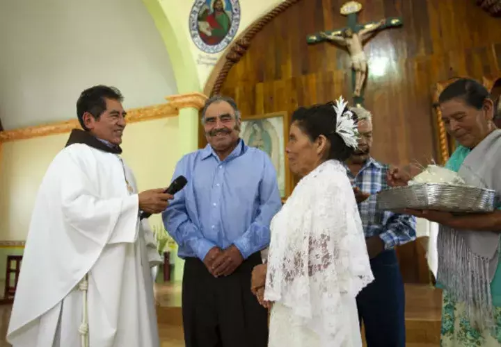 Boda religiosa. Foto/ AP