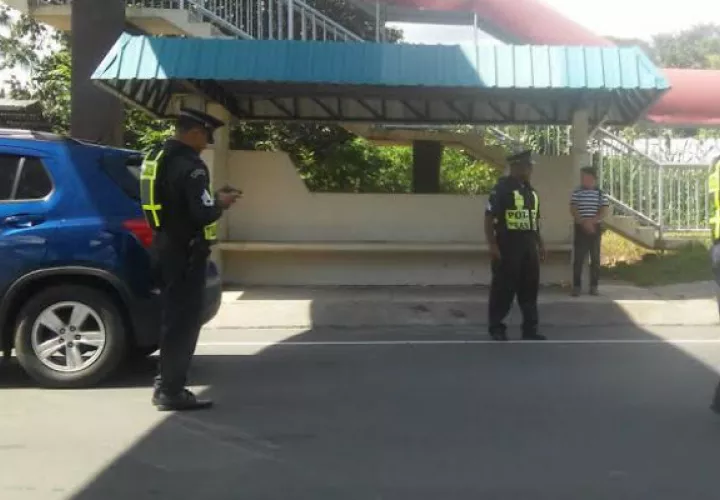 Operativo policial. José Vásquez