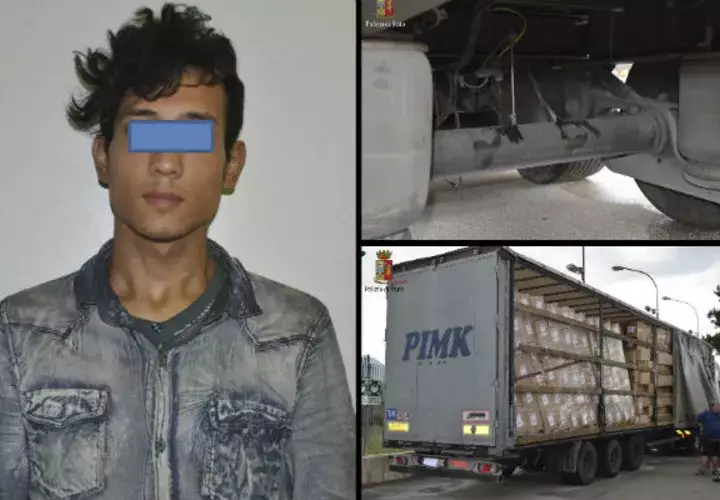 El joven fue trasladado a un hospital. Foto/ EFE