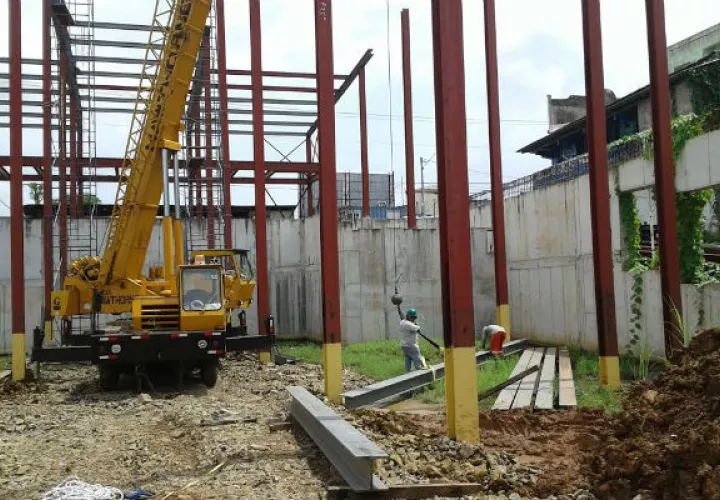 Estado actual de la obra. Foto: Eric A. Montenegro
