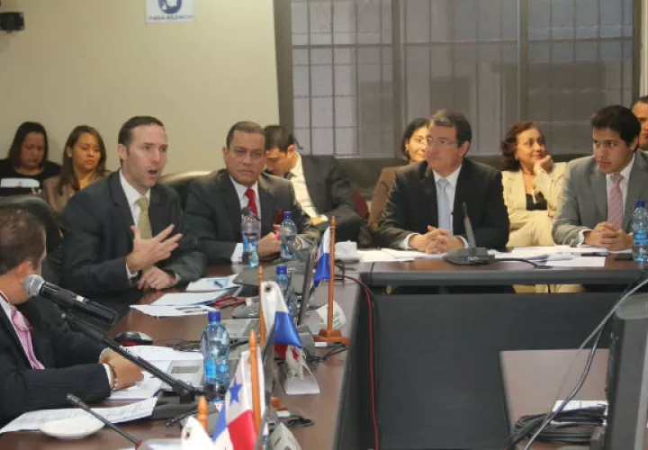 La sustentación del presupuesto estuvo a cargo del Ministro Arosemena/Cortesía.