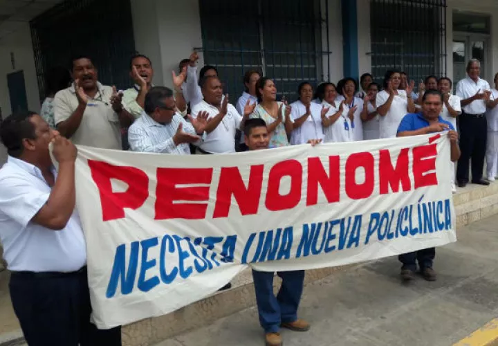 Usaron pancartas. Foto: Elena Valdez