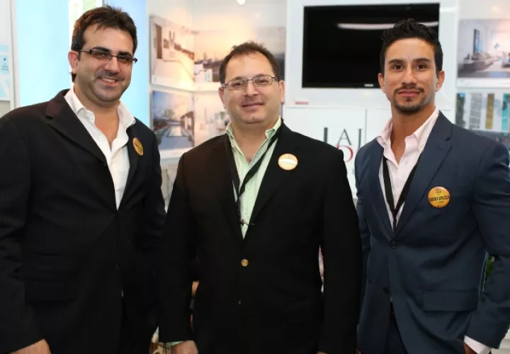 3. Yosef A. Cattan, Alberto Dayan y  Allan Vargas.