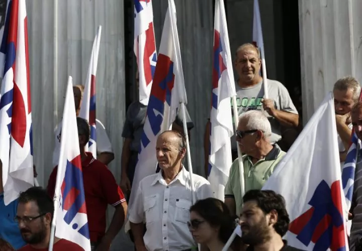 En los últimos días se han realizado protestas contra los recortes en las pensiones. /Foto EFE