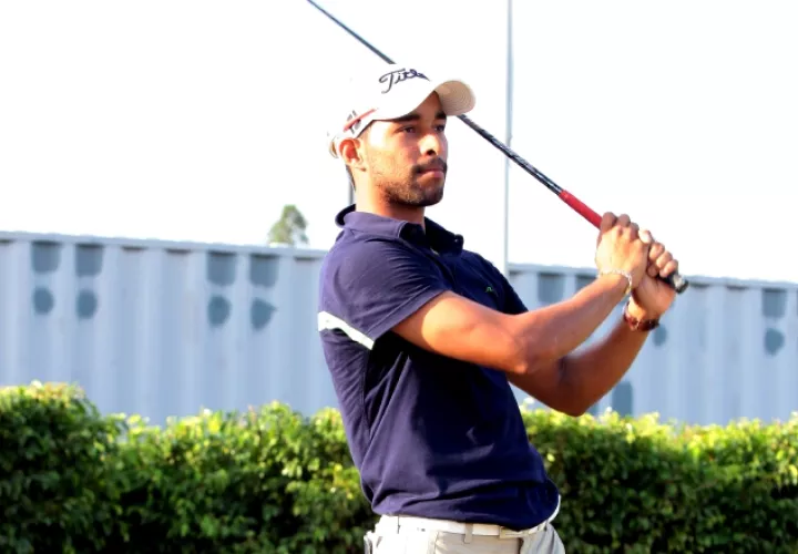 Omar Tejeira es el único golfista con membresía para jugar en el PGA Tour Latinoamérica. /Foto Anayansi Gamez