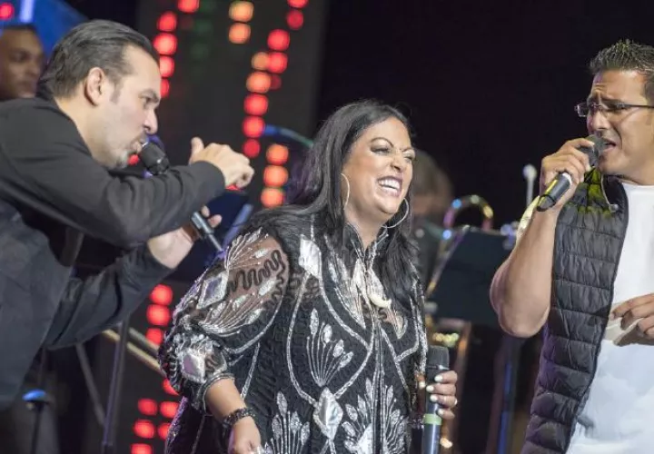 La India, Willie y Los Gaitanes pusieron a bailar a los presentes.