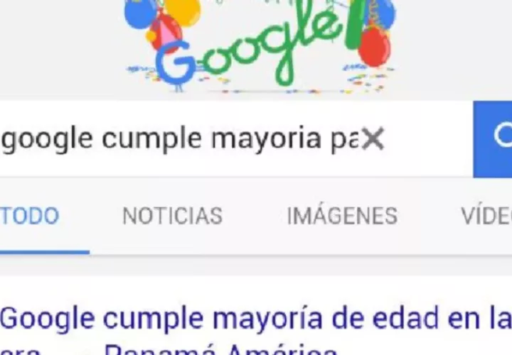 Al ingresar a la página de Google y buscar la noticia, aparecerá las letras AMP a la izquierda.