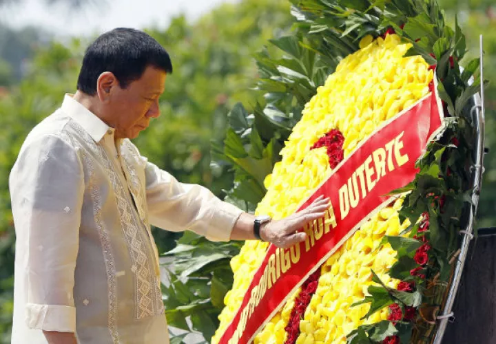 El presidente de Filipinas, Rodrigo Duterte. Foto: EFE/Archivo