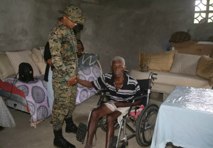 El centro funciona con donaciones particulares; Senafront aporta alimentos.