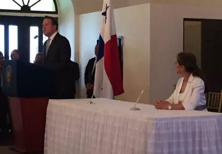 El acto se dio en la presidencia de la República