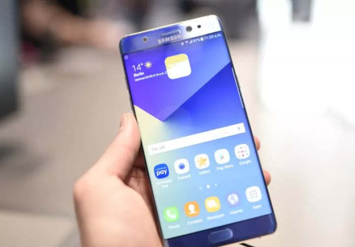 Samsung Galaxy Note 7 /Foto EFE/Archivo
