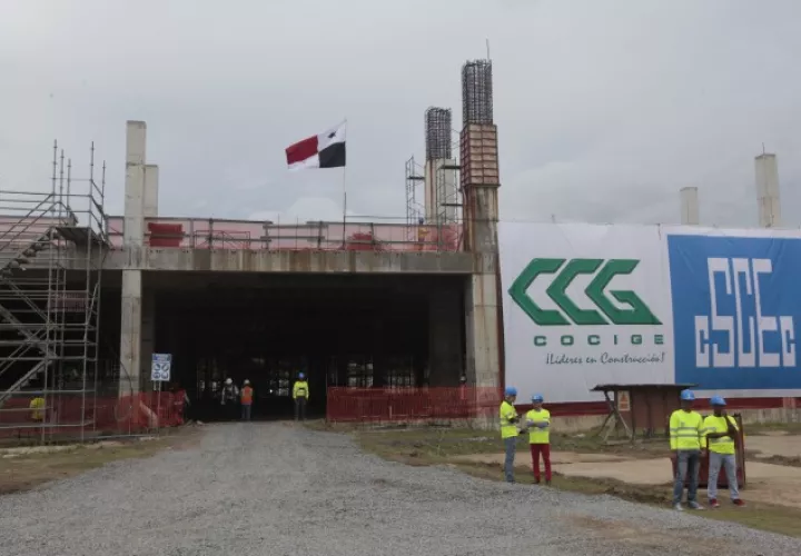 El proyecto financiado en la Calzada de Amador con fondos de la Caja de Ahorros (ver maqueta) se pagó a totalidad. /Foto Víctor Arosemena