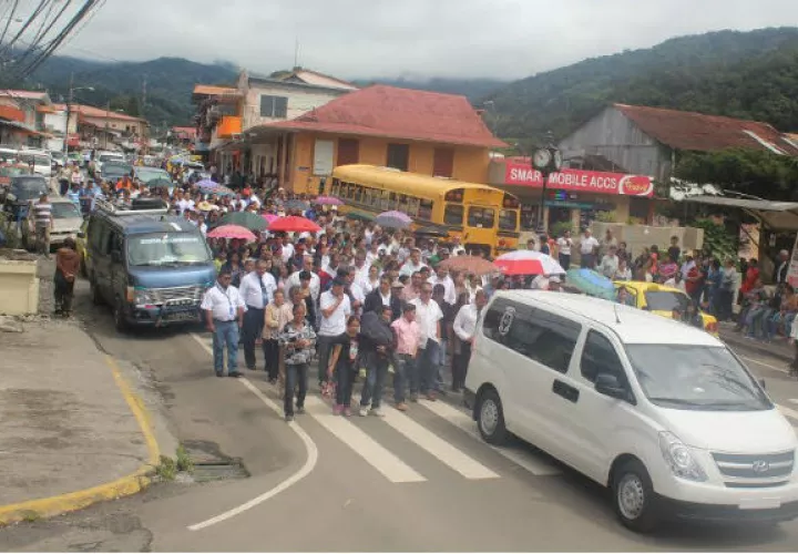 Cortejo fúnebre. Foto: Mayra Madrid
