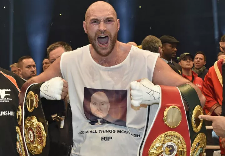 Tyson Fury./ Foto AP