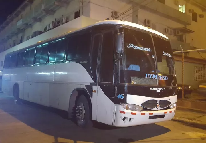 Robaron a pasajeros. Foto: Delfia Cortez