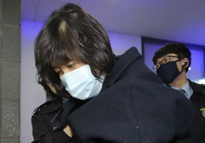Choi Soon-sil, era confidente de la presidenta de Corea del Sur Park Geun-hye. FOTO/EFE