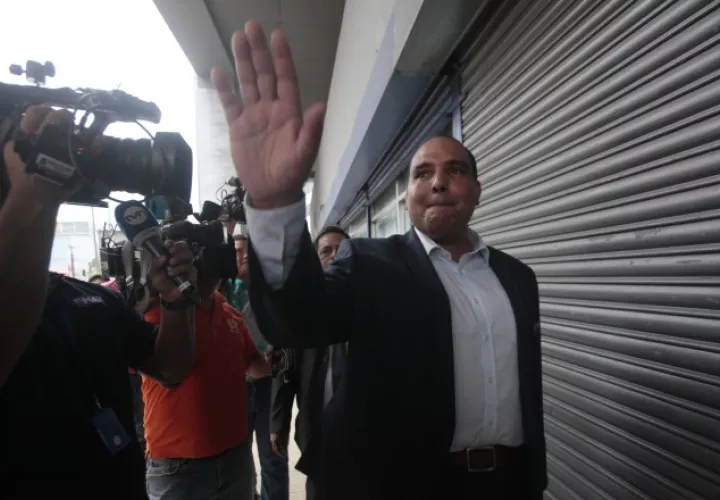 Fernando Correa en su tercer día de indagatoria 