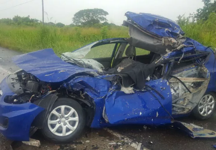 Impacto mortal. Foto: Elena Valdez