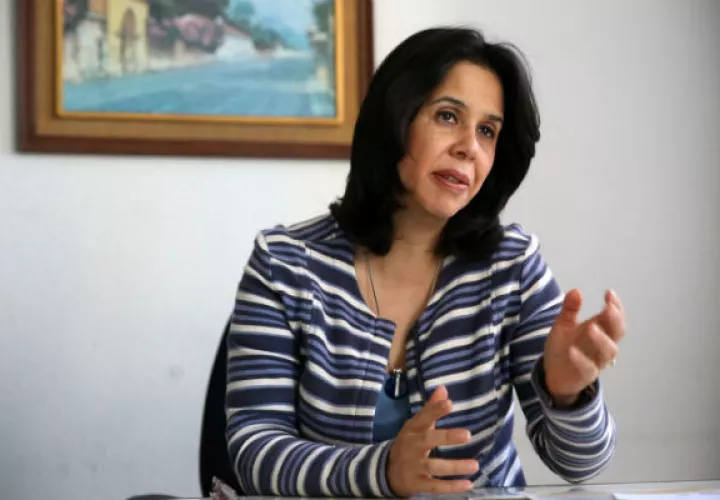 Verónica Spross, directiva de Empresarios por la Educación. Foto/ EFE