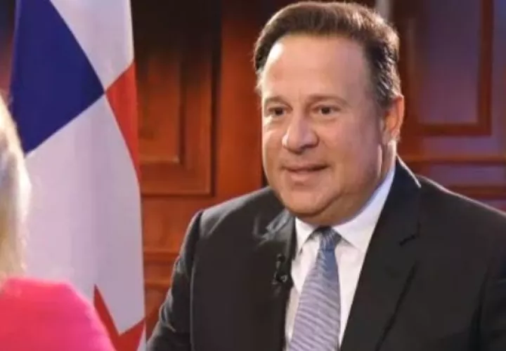 Imágenes de la entrevista que causo repercusión en Panamá 
