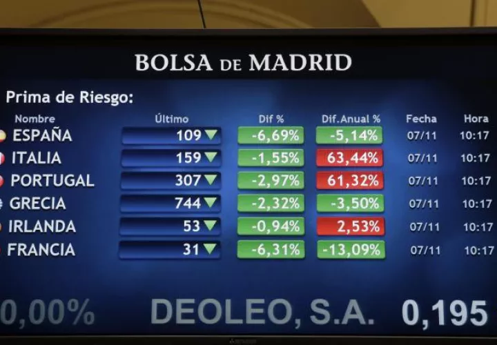 La bolsa de Madrid también tuvo efecto positivo tras el anuncio. /Foto EFE