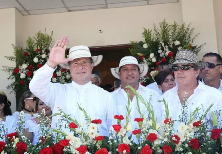 Las declaraciones del mandatario Juan Carlos Varela se dieron durante la celebración de los 195 años del Grito de Independencia en La Villa de Los Santos. /Foto Cortesía