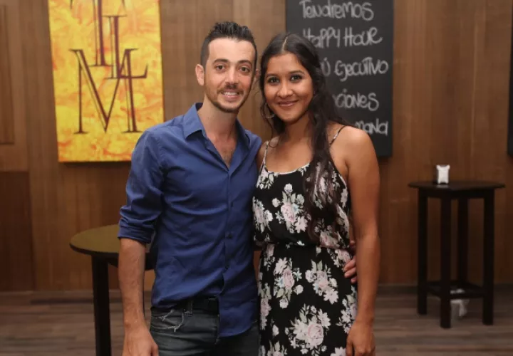 4. Iván Muñoz e Irina González.