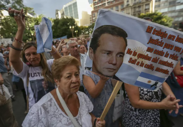 Alberto Nisman, fue hallado muerto en su casa en enero de 2015.
