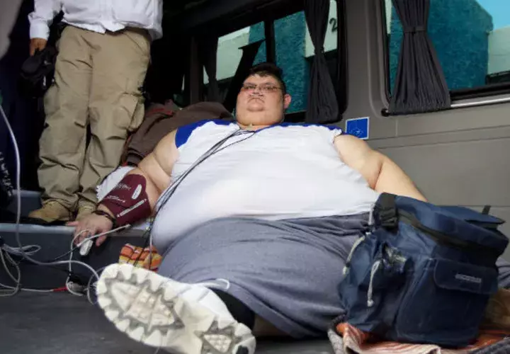 Juan Pedro tiene diabetes e hipertensión. Foto/ EFE