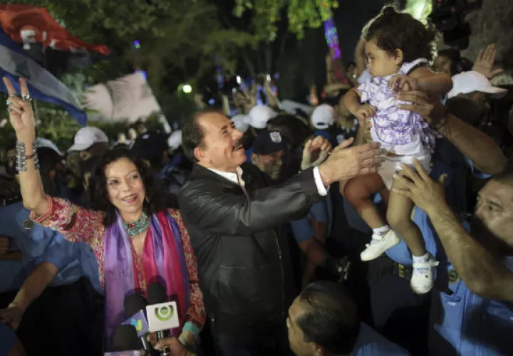 Sondeos dan la victoria a Daniel Ortega. Foto/ AP