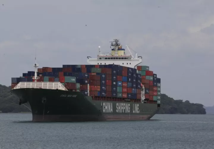 El Canal de Panamá se ha convertido en una de las principales rutas  de mercancía del mundo. /Foto Archivo