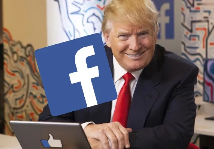 Trump en Facebook