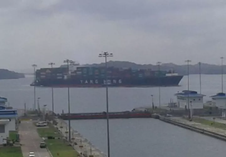 Unos 500 barcos han transitado por las nuevas esclusas en casi seis meses. /Foto Víctor Arosemena