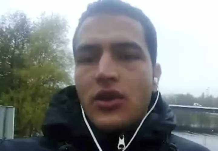 Anis Amri, de 24 años y quien estuvo preso en Italia. /Foto AP