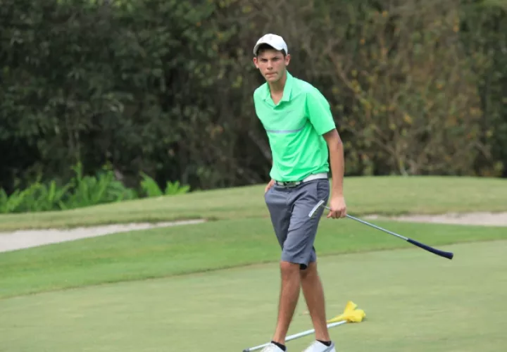 Lewis es un admirador confeso del zurdo  Phil Mickelson. /Foto Anayansi Gamez