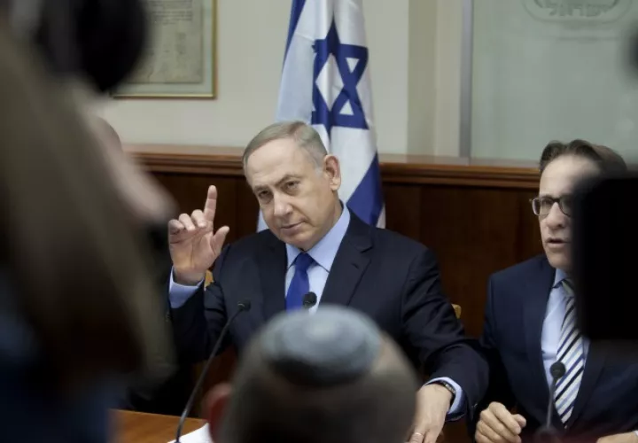 Primer ministro de Israel, Benjamín Netanyahu, molesto por  resolución adoptada por la ONU. /Foto AP