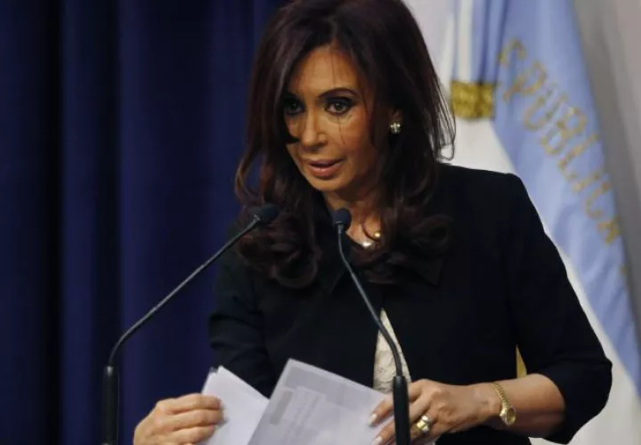 Cristina Fernández, precisa que es víctima de una persecución política. /Foto EFE