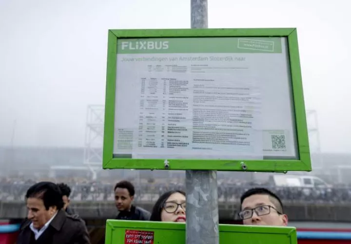 Al menos 5.2 millones de personas han visitado Ámsterdam durante este año.  Efe