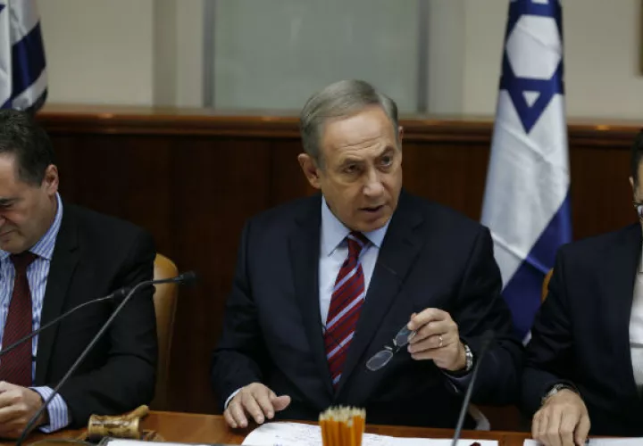 Primer ministro israelí, Benjamín Netnayahu. FOTO/AP