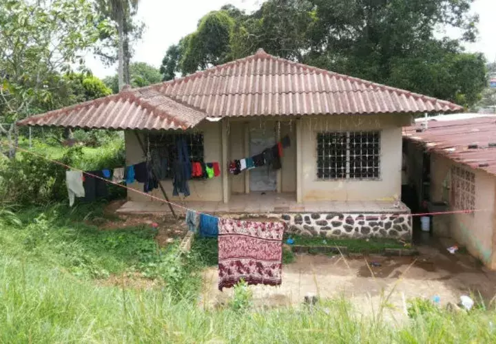 Casa donde asesinaron a los jóvenes. Foto: Archivo