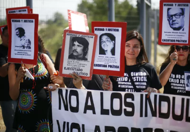 Familiares de Ejecutados Políticos, exigen justicia. FOTO/EFE