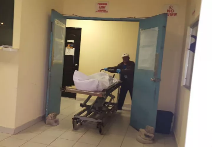 Fue atropellado en la madrugada. Foto: Delfia Cortez