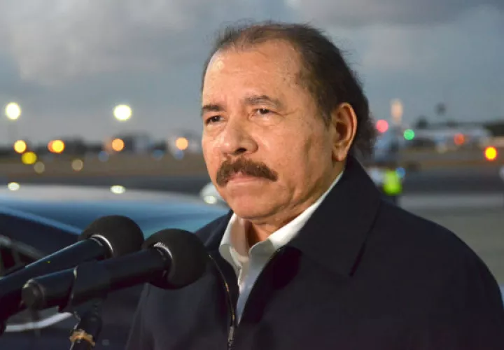 El presidente reelecto de Nicaragua, Daniel Ortega. Foto: EFE/Archivo