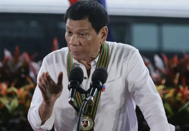El presidente de Filipinas, Rodrigo Duterte.